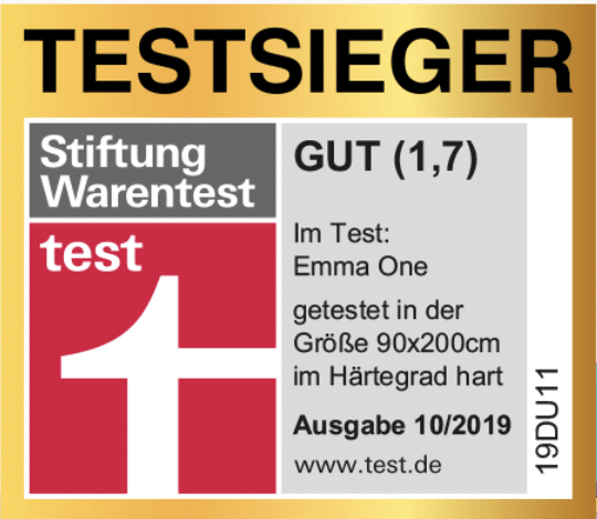 Emma One Matratze Testsieger