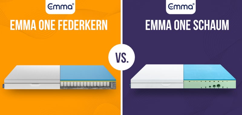 Emma One Schaum oder Emma One Federkern